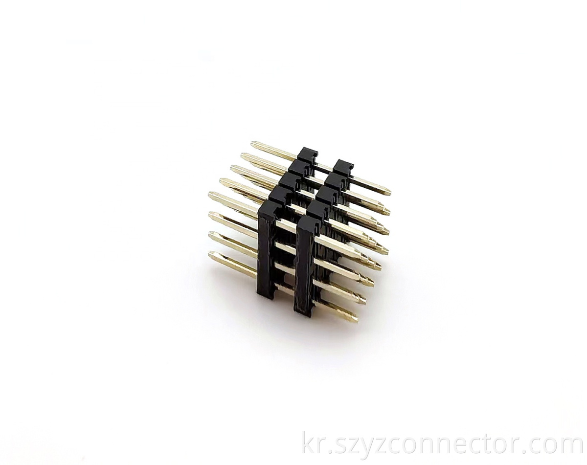 2.0.mm Pitch Pin Header Connector Four Row Straight H3.0mm 4*5P